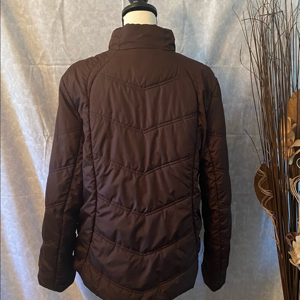 🧥Athletic Works Brown Woman’s Ski Jacket L - Picture 6 of 8